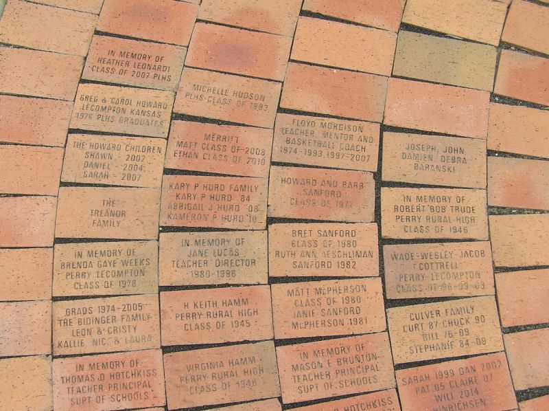 1st example of engraved bricks
